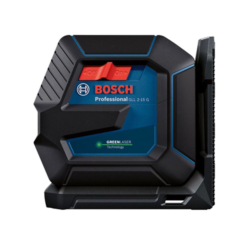 Nivel Láser Bosch GLL 2-15 G + Soporte LB10 + Gancho + Estuche