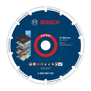 Disco Diamantado Bosch EXPERT para Metal 180mm
