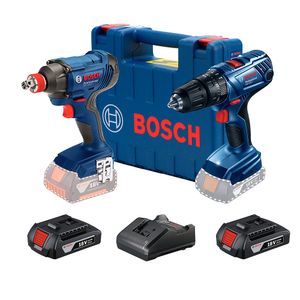Kit Bosch Rotomartillo GSB 180-LI y llave impacto GDX 180-LI 18V