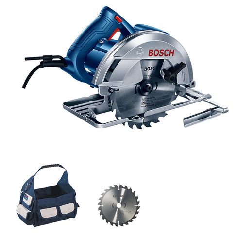 Sierra Circular Bosch GKS 150 1500W 127V con disco y bolso