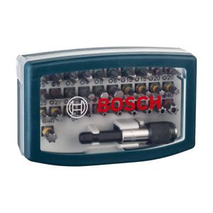Kit de puntas para atornillar Bosch con 32 unidades