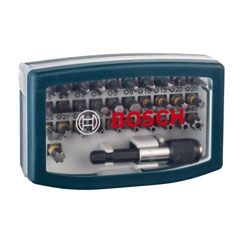 Kit de puntas para atornillar Bosch con 32 unidades