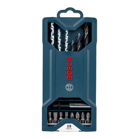 Set Puntas y Brocas Bosch Mini X-Line 15 unidades