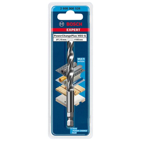 Broca guía para Brocasierra Bosch EXPERT PowerChange Plus HSS-G Ø 7,15x105mm