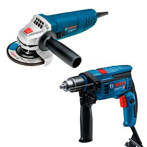 Combo Bosch Taladro GSB13RE + Esmeril GWS850 | 110V