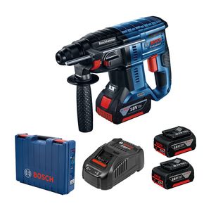 Martillo perforador Bosch GBH 180-LI 18V 2 baterías y maletín