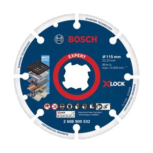 Disco Diamantado Bosch EXPERT para Metal 125mm X-Lock