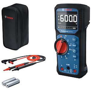 Multímetro Digital TRMS Bosch GDM 600-15 + gancho magnético